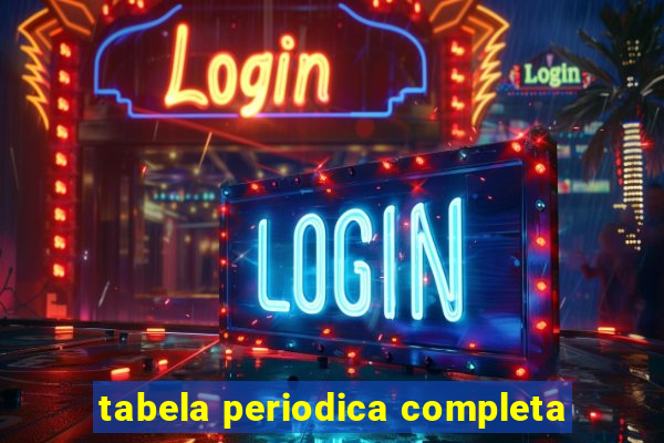 tabela periodica completa